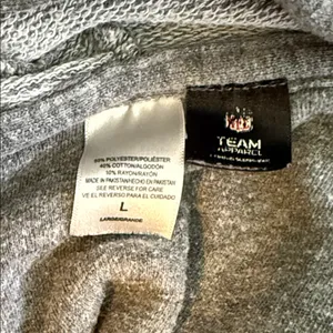 NFL Baltimore Ravens Football Team Size Large Gray Hoodie Unisex Sweatshirt thumbnail 6
