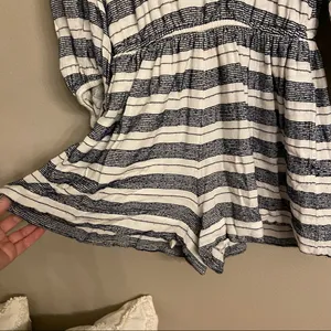 ANTHRO‎ Holding Horses Striped Romper thumbnail 4