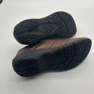 Merrell Encore Coffee Bean Brown Leather Slip On Clogs Shoes Womens 7 M-Select thumbnail 8