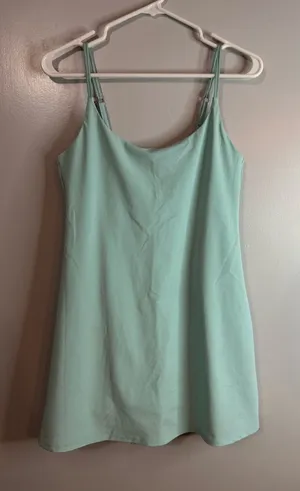 Abercrombie & Fitch Spaghetti Straps Mint Green Mini Dress Size Small thumbnail 1