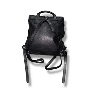 Michael Kors‎ Black Leather Mini Backpack Studded Convertible Bag Purse thumbnail 3