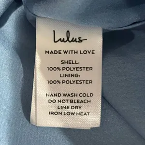 Lulu's NWT Posh Moment Slate Blue Backless Halter Dress Bow‎ Size XL thumbnail 6