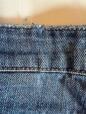 Vervet Denim Jean Shorts Button Up 100% cotton thumbnail 9