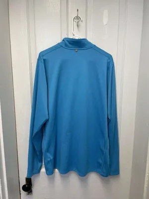 Nike Running Blue Athletic Quarter Zip Pullover thumbnail 2