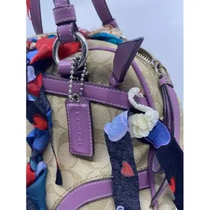 Coach Customized By Me Multicolor Coated Canvas Sh thumbnail 8