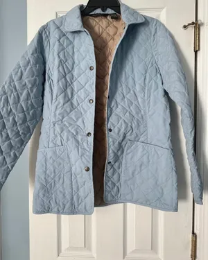 Eddie Bauer Down long sleeve jacket is a size Small. thumbnail 5
