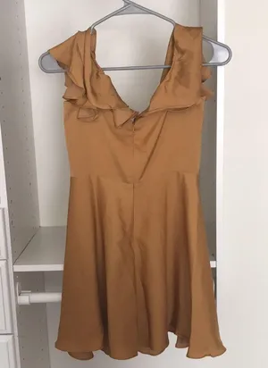 Lovers Friends Gold Trophy Dress NEW thumbnail 2