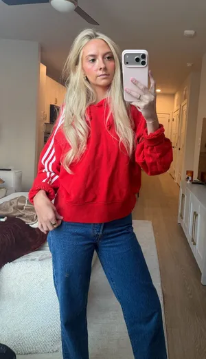 Adidas Hoodie Cropped thumbnail 1