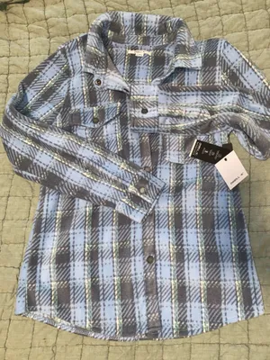 O'Neill Plaid Fleece Shacket thumbnail 1