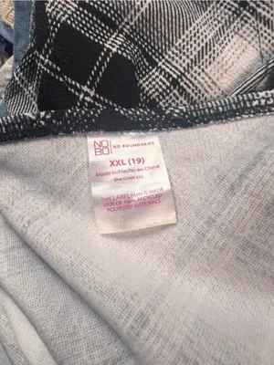New No Boundaries two piece dress is size XXL (19). (679) thumbnail 2