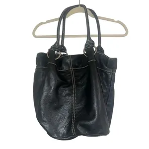 ✨Tignanello One Size Leather Black Tote✨ thumbnail 5