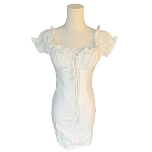 White Fox Boutique - NWT Force of Nature Mini Dress White Sz XS thumbnail 2