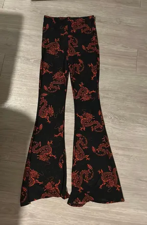 Bell Bottom Pants Black Size XS thumbnail 3