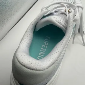 Adidas Women's Sz 6 Supernova Rise Shoes White‎ Linen Green Metallic New thumbnail 8