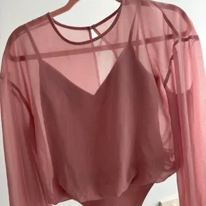 Wilfred Dusty Pink Body Suit in Size Medium thumbnail 3