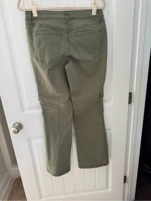 No Boundaries Olive Green Cargo Pants thumbnail 2