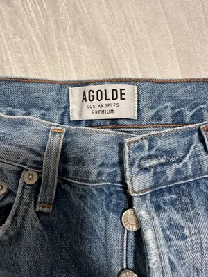 AGOLDE High-Rise Jeans Riley Straight thumbnail 2