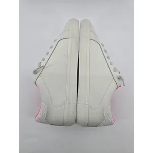 Vintage Havana Adina Sneakers Womens 11 White Neon Pink Silver Star Glitter‎ Pop thumbnail 3