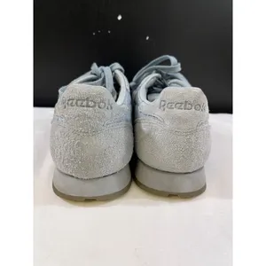 Reebok Womens Blue Leather Casual Sneakers Size 10 SKU 6554 thumbnail 4
