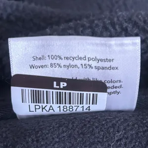 Blogilates Sherpa Fleece‎ Jacket Black 1X thumbnail 7