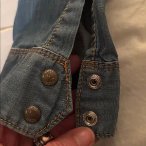 Guess Lexi denim shirt distressed look J thumbnail 10