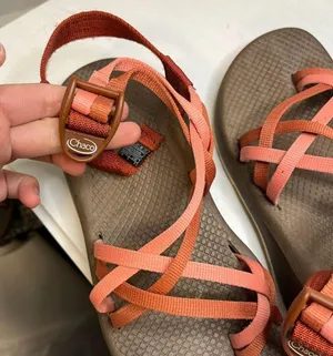Chacos ZX/2 Sport Turquoise Brown Pink Orange Hiking Sandals Thin Toe Strap W 8 thumbnail 3