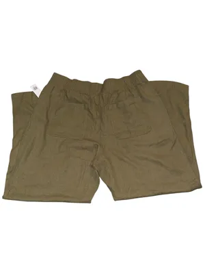 Old Navy Women’s Olive Green Linen Pants size large NWT thumbnail 5