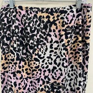 Veronica Beard Diane Stretch‎ Silk Leopard Print Midi Slip Skirt Lilac Multi 10 thumbnail 5