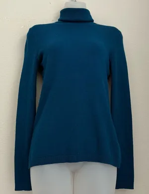 Moda Internacional Cashmere Silk Sweater | Women’s Longsleeve turtleneck sweater thumbnail 1