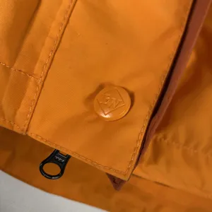 Early Winters Alpenlite Jacket Womens‎ Medium Orange Hooded Nylon Parka Ski Snow thumbnail 6