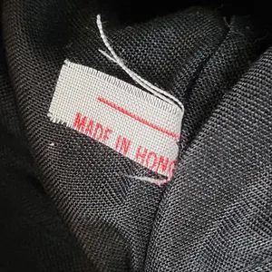 Vintage Retro Womens Bag Black Gold Beaded Studded Corduroy Purse Hong Kong thumbnail 6