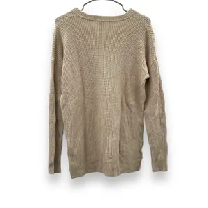 Madewell Thompson Pocket Long Sleeve Oversized Pullover Sweater in Tan Sz XS‎ thumbnail 5