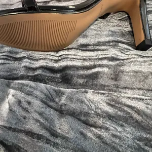 Black Patent Strappy Heels Size 7 thumbnail 3