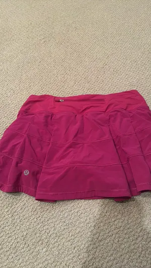 Lululemon Pace Rival Skirt Pink thumbnail 4