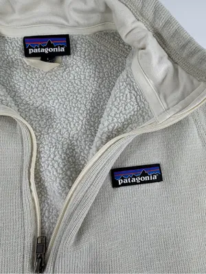 Patagonia Better Sweater 1/4 Zip Fleece Pullover Cream L Outdoor Gorpcore thumbnail 4