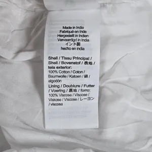 J. Crew Tiered lace-up mini dress‎ in cotton poplin White M BR462 thumbnail 5