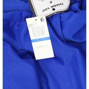 B. Darlin Notched Neck Side Slit Knit Bodycon Midi Dress Royal Slim Blue XL thumbnail 4