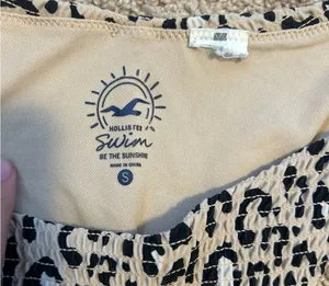 Hollister Leopard Print Bikini Bottom Size Small thumbnail 3