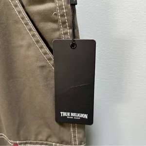 True Religion Military SN Cargo Pants Women’s size 31 X 32 Kalamata Green NWT thumbnail 5