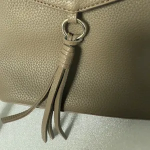 Taupe Faux Leather Purse NWOT thumbnail 4