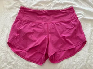 Lululemon Speed Up High-Rise Shorts 4" ?sonic pink size 10 thumbnail 1