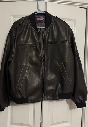 Edikted Jacket Leather thumbnail 1