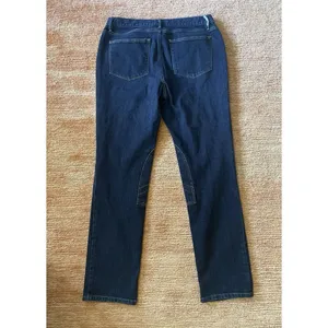 Ralph Lauren Lauren Jeans Co. Premium Women’s Riding-Style Jeans Dark Blue Size 10 thumbnail 9