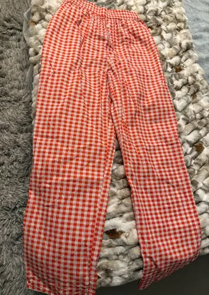 Gingham pants Red thumbnail 1