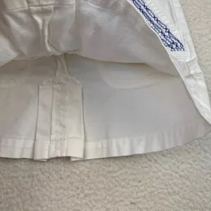 Citizens of Humanity Skirt Womens 27 White Embroidered Pockets‎ Pleats USA thumbnail 3