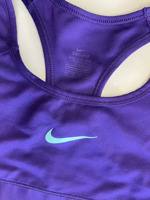 Nike Sports Bra Purple thumbnail 3
