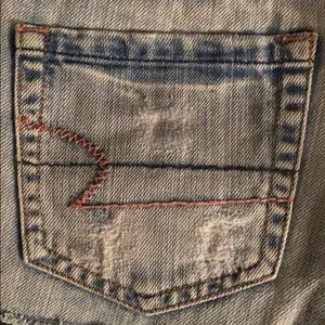 American Eagle denim micro shorts thumbnail 3