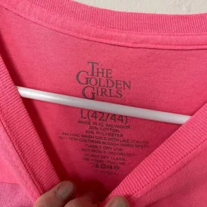 The Golden Girls bright neon pink casual short sleeved top‎ stay golden size L thumbnail 3