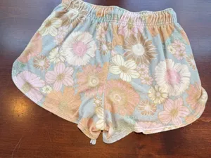 WILD FABLE Floral Terry Cloth Pull On Shorts Drawstring Size Medium (small) thumbnail 6