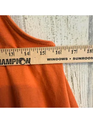 Altar’d State Women’s XS Orange Sleeveless Tank Top Swing thumbnail 7
